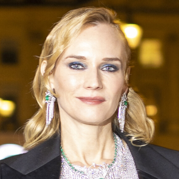 Diane Kruger - Dîner Gucci à l'hôtel Ritz Paris lors de la Fashion Week Haute Couture, printemps-été. © Pierre Perusseau / Bestimage