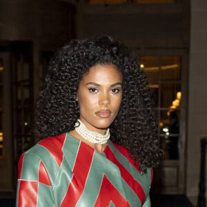 Tina Kunakey - Dîner Gucci à l'hôtel Ritz Paris lors de la Fashion Week Haute Couture, printemps-été 2023, le 24 janvier 2023. © Pierre Perusseau / Bestimage