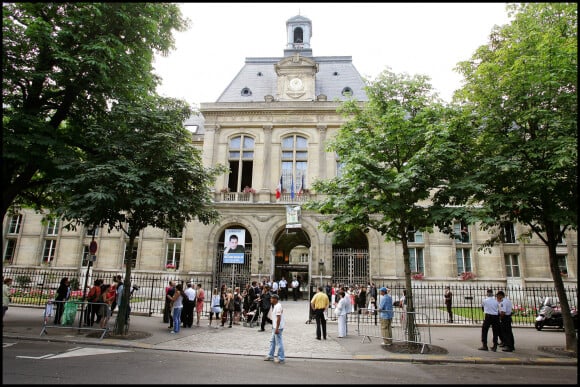 Mariage de Renaud Capuçon et Laurence Ferrari à Paris à la mairie du 16e arrondissement le 3 juillet 2009