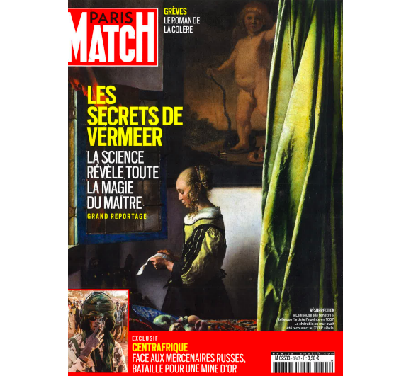 Couverture de "Paris Match" du jeudi 26 janvier 2023