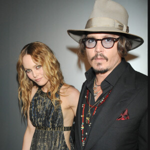 Vanessa Paradis et Johnny Depp - 63e Festival du film de Cannes en 2010.