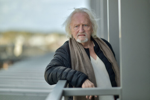 Niels Arestrup - Troisième jour du festival du film policier Reims Polar. Le 7 avril 2022. © Franck Castel / Bestimage