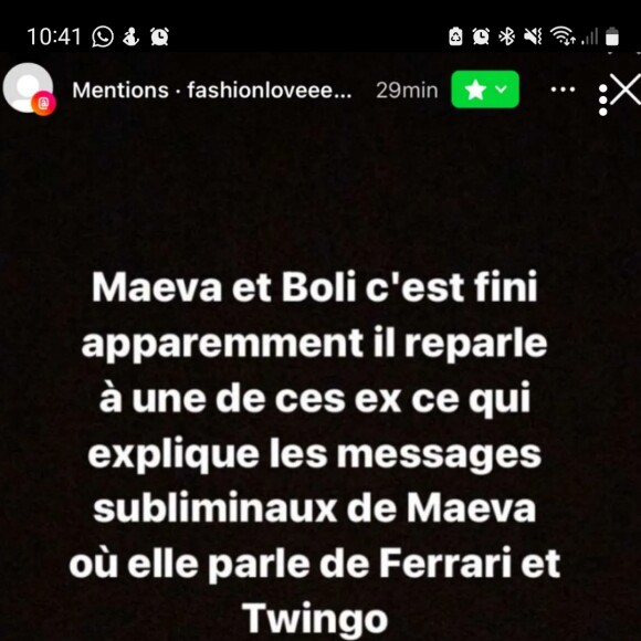 Maeva Ghennam répond aux rumeurs sur son couple