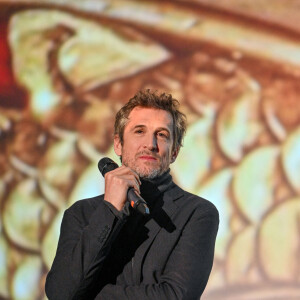 Guillaume Canet (réalisateur) lors de la présentation du film "Astérix et Obélix : L'Empire du Milieu" au Kinépolis à Bruxelles le 13 janvier 2023. © Frédéric Andrieu / Bestimage 