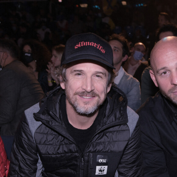 Exclusif - Guillaume Canet, Franck Gastambide - Gala de MMA ARES FC 2 au Palais des Sports Marcel Cerdan à Levallois-Perret le 11 décembre 2021. © Rachid Bellak/Bestimage 