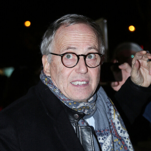 Exclusif - Fabrice Luchini - Arrivées à l'avant-première du film "Le Meilleur reste à venir" au cinéma Le Grand Rex à Paris le 2 décembre 2019. © Jonathan Rebboah/Panoramic/Bestimage