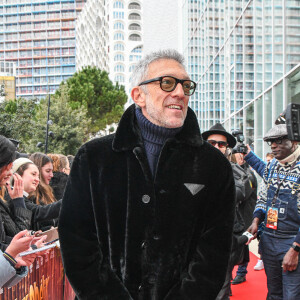 Vincent Cassel à l'avant-première du film "Asterix et Obelix: L'Empire du Milieu" au cinéma Pathé La Joliette à Marseille, France, le 28 janvier 2023. © Jean-René Santini/Bestimage  Celebs attend the "Asterix et Obelix: L'Empire du Milieu" Premiere at Pathé La Joliette cinema in Marseille, France, on January 28, 2023.