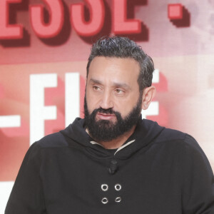 Exclusif - Cyril Hanouna - Sur le plateau de l'émission TPMP (Touche Pas à Mon Poste) présentée en direct par C.Hanouna et diffusée sur C8 - Paris le 23/01/2023 - © Jack Tribeca /