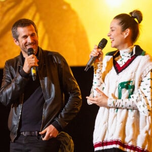 Marion Cotillard et Guillaume Canet lors de l'avant-première du film "Nous finirons ensemble" au cinéma UGC Brouckère à Bruxelles, Belgique, le 23 avril 2019. © Alain Rolland/ImageBuzz/Bestimage