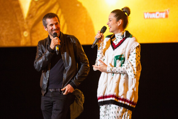 Marion Cotillard et Guillaume Canet lors de l'avant-première du film "Nous finirons ensemble" au cinéma UGC Brouckère à Bruxelles, Belgique, le 23 avril 2019. © Alain Rolland/ImageBuzz/Bestimage