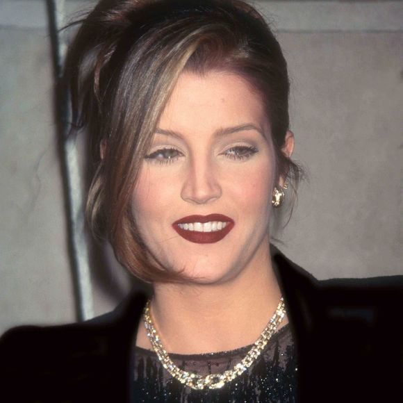 Photo d'archive de Lisa Marie Presley, fille unique du "King" Elvis