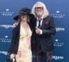 Djamel Bentenah et sa femme - Photocall du Prix de Diane Longines 2022 à Chantilly le 19 juin 2022. © Jack Tribeca / Bestimage