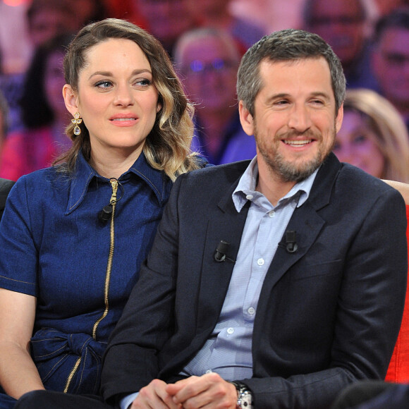 Exclusif - Marion Cotillard, Guillaume Canet - Enregistrement de l'émission "Vivement Dimanche prochain" présentée par M.Drucker et diffusée le 5 mai sur France 2. Le 29 avril 2019 © Guillaume Gaffiot / Bestimage