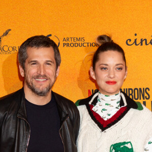 Marion Cotillard et son compagnon Guillaume Canet lors de l'avant-première du film "Nous finirons ensemble" au cinéma UGC Brouckère à Bruxelles, Belgique, le 23 avril 2019. © Alain Rolland/ImageBuzz/Bestimage