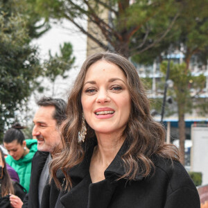 Marion Cotillard à l'avant-première du film "Asterix et Obelix: L'Empire du Milieu" au cinéma Pathé La Joliette à Marseille, France, le 28 janvier 2023. © Jean-René Santini/Bestimage 