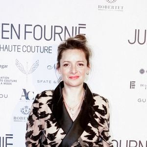 Charlie Bruneau - Photocall du défilé de mode Haute-Couture Julien Fournié à la Salle Gaveau lors de la Fashion Week Printemps-été 2023 de Paris, France, le 24 janvier 2023. © Christophe Clovis/Bestimage 
