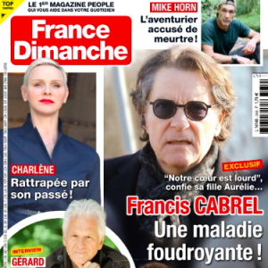 Couverture de "France Dimanche" du vendredi 3 février 2023