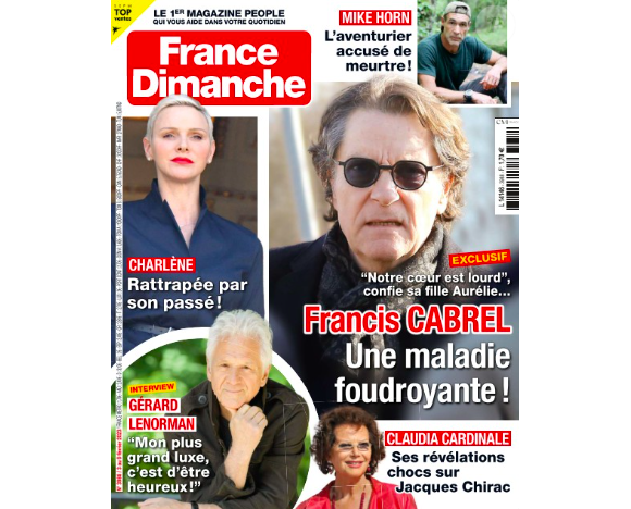 Couverture de "France Dimanche" du vendredi 3 février 2023
