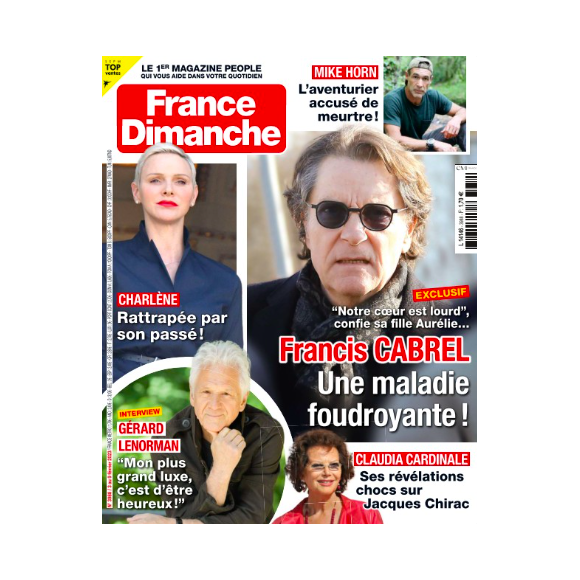 Couverture de "France Dimanche" du vendredi 3 février 2023