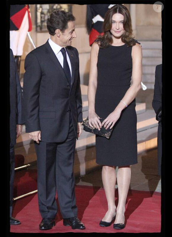 CArla Bruni et Nicolas Sarkozy