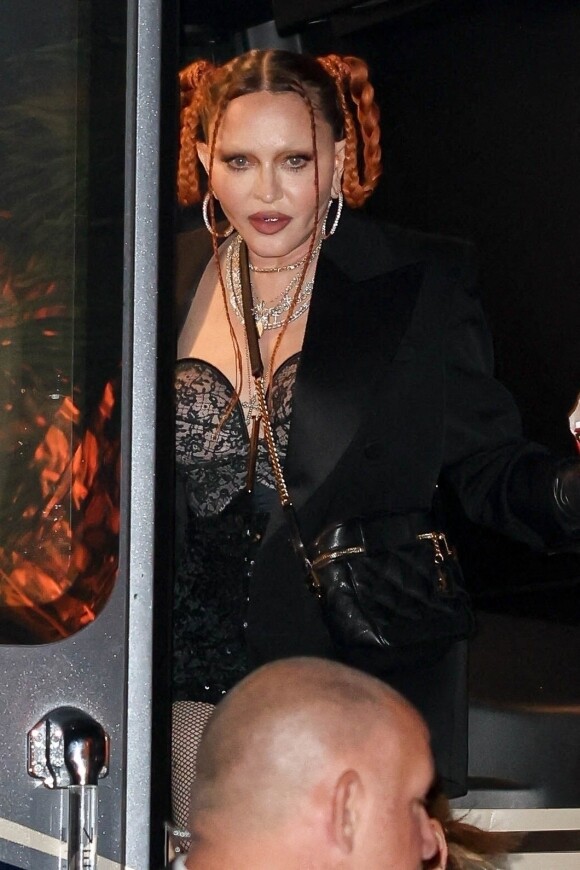 Madonna - Madonna fait la fête avec sa fille Lourdes Leon lors d'une soirée en son honneur pendant la foire d'art contemporain "Art Basel" à Miami.