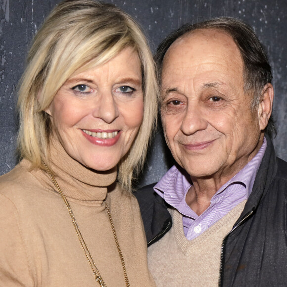 Exclusif - Rendez-vous avec Chantal Ladesou et son mari Michel Ansault à Paris. © Cédric Perrin/Bestimage 
