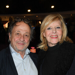 Semi-exclusif - Chantal Ladesou et son mari Michel Ansault - Arrivées et backstage du 14ème Gala de la Fondation pour la recherche sur Alzheimer à l' Olympia à Paris le 18 mars 2019. © Coadic Guirec/Bestimage 