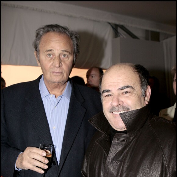 Roger Hanin et Jean Benguigui à Paris en janvier 2006
