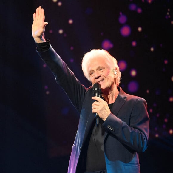 Exclusif - Gérard Lenorman - Grande soirée de la solidarité de l'Appel national pour la Tsedaka au Palais des Congrès à Paris le 13 décembre 2021. © Coadic Guirec/Bestimage 