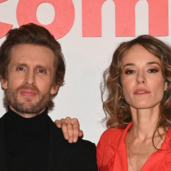 Philippe Lacheau et sa compagne Elodie Fontan - Première du film "Alibi.com 2" au cinéma Le Grand Rex à Paris le 6 février 2023. © Coadic Guirec/Bestimage 