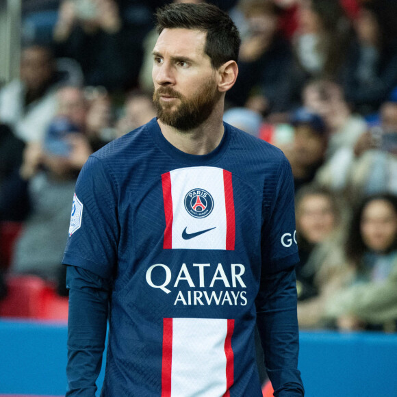 Lionel Messi - Ligue 1 Uber Eats - Paris Saint-Germain (PSG) Vs Toulouse FC (2-1) au Parc des Princes à Paris le 4 février 2023. © Baptiste Autissier / Panoramic / Bestimage