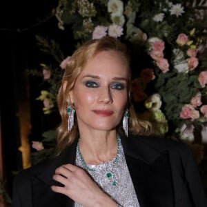 Diane Kruger - Dîner privé pour célébrer la Collection Haute Joaillerie de Gucci à l'Hôtel Ritz dans le cadre de la Fashion Week de Paris, France, le 24 Janvier 2023. © Bertrand Rindoff / Bestimage