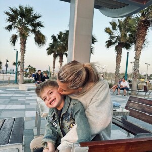 Jessica Thivenin avec son fils Maylone