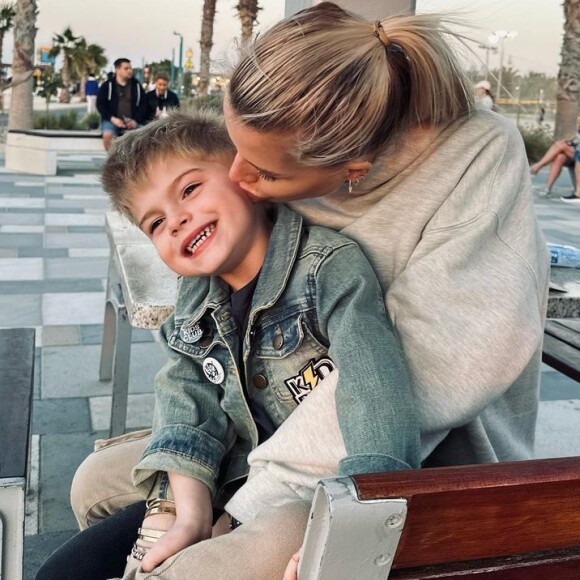 Jessica Thivenin avec son fils Maylone