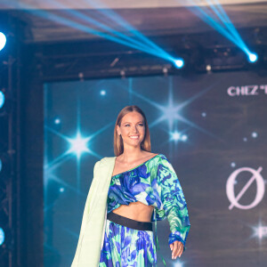 Exclusif - Amandine Petit (Miss France 2021) - Défilé du 10ème anniversaire du Casa Fashion Show au Sofitel Casablanca Tour Blanche à Casablanca, Maroc, le 14 mai 2022. C'est une édition inédite placée sous le Haut Patronage de Sa Majesté le Roi Mohammed VI, avec un véritable show rétrospectif, concocté par les couturiers présents lors de cet évènement. Invités à se pencher sur leur parcours respectifs, ils donneront à voir des collections interrogeant leur identité et leurs inspirations avec des pièces d'anthologie, affichant leur différence dans un air familier, comme un vibrant hommage à une carrière brillamment menée... Et parce que le Casa Fashion Show se veut le miroir d'une société plurielle, joviale, audacieuse et avant-gardiste, il ne s'agira pas de présenter un simple défilé, mais un véritable show combinant mode, musique et danse. © Da Silva-Doignon/Bestimage