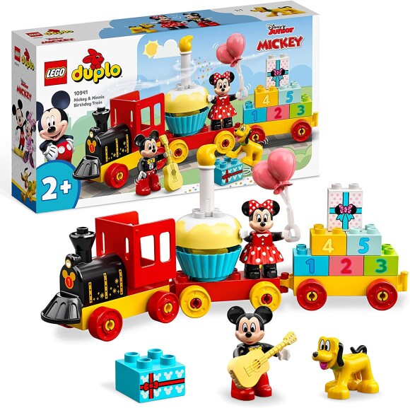 En route pour l'aventure avec ce jeu de construction Lego Duplo Le train d'anniversaire de Mickey et Minnie