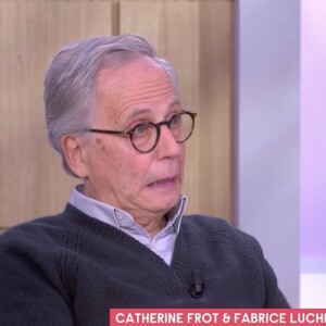 Fabrice Luchini dans l'émission "C à Vous" sur France 5.
