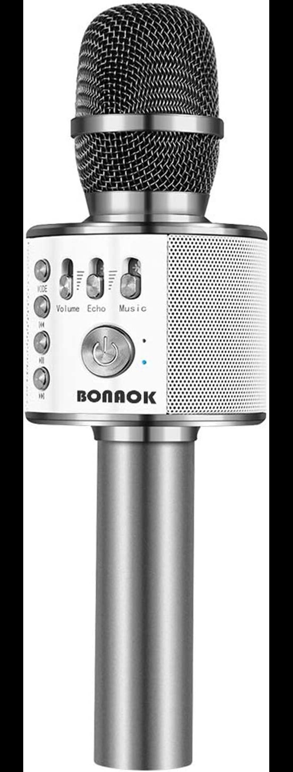 Chantez tel un professionnel avec ce microphone sans fil karaoké Bonaok