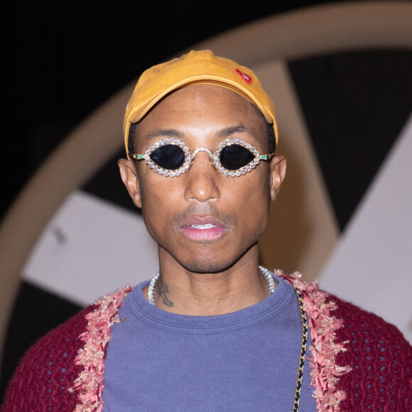 Pharrell Williams au défilé de mode Haute-Couture 2022 "Chanel" au Grand Palais à Paris le 25 janvier 2022 © Olivier Borde / Bestimage 