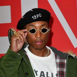 Pharrell Williams au photocall du défilé Homme Kenzo automne-hiver 2022/2023 au Galerie Vivienne dans le cadre de la Fashion Week de Paris, France, le 23 janvier 2022. © Veeren-Clovis/Bestimage 