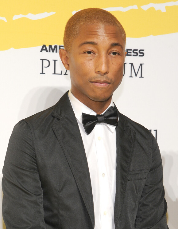 Pharrell Williams au photocall de la soirée "The Yellow Ball" organisée par American Express Platinum et Pharrell Williams au Brooklyn Museum à New York, le 10 septembre 2018.