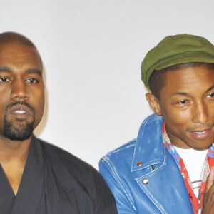 Kanye West, Pharrell Williams à la soirée des CFDA Fashion Awards 2015 à New York, le 1er juin 2015. 