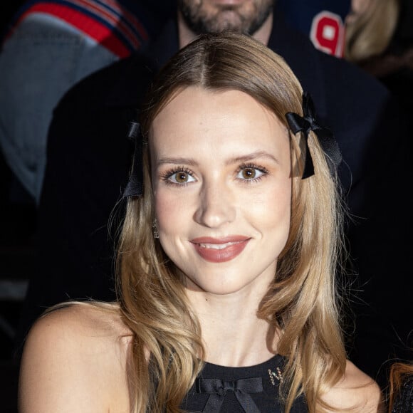 Angèle - Front Row au deuxième défilé de mode Haute-Couture Chanel au Grand Palais Éphémère lors de la Fashion Week Printemps-été 2023 de Paris, France, le 24 janvier 2023. © Olivier Borde/Bestimage