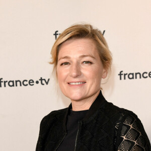 Anne Elisabeth Lemoine au photocall de la conférence de presse de France 2 au théâtre Marigny à Paris le 18 juin 2019 © Coadic Guirec / Bestimage  