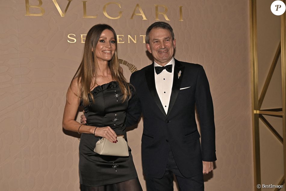 Nicole Kimpel et Lelio Gavazza - Inauguration de l'exposition Bulgari  Serpenti : 75 Years of Infinite Tales au Musée Thyssen-Bornemisza à Madrid.  Le 16 février - Purepeople