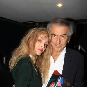 Exclusif - Bernard-Henri Lévy et sa femme Arielle Dombasle - Avant-première du film "Aucun ours" au cinéma Le Balzac à Paris le 14 novembre 2022. © Philippe Baldini / Bestimage 