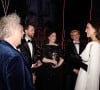 Kate Middleton lui a, en effet, glissé une main aux fesses
Le prince William, prince de Galles, et Catherine (Kate) Middleton, princesse de Galles, arrivent à la 76ème cérémonie des British Academy Film Awards (BAFTA) au Royal Albert Hall à Londres, le 19 février 2023. 