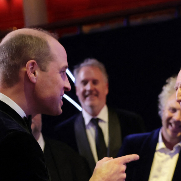Le prince William, prince de Galles, et Catherine (Kate) Middleton, princesse de Galles, arrivent à la 76ème cérémonie des British Academy Film Awards (BAFTA) au Royal Albert Hall à Londres, le 19 février 2023. 