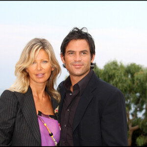 Filip Nikolic et sa femme Valérie - 47e Festival de la télévision de Monte-Carlo.