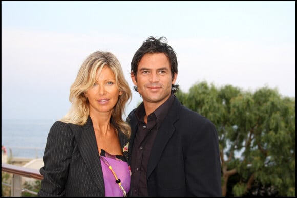 Filip Nikolic et sa femme Valérie - 47e Festival de la télévision de Monte-Carlo.